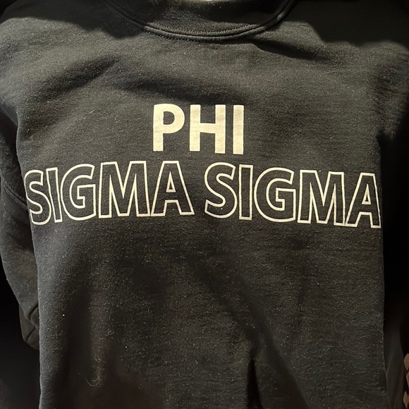 Phi Sig sweatshirt Sz Med Greek life sorority phi sigma sigma - Picture 2 of 5